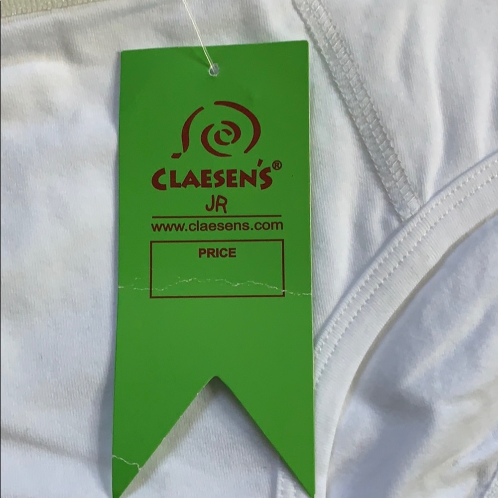 Claesen Undies Panties Briefs Underwear Girls Size 10 Claesen’s 2 Pairs NWT - Picture 6 of 9